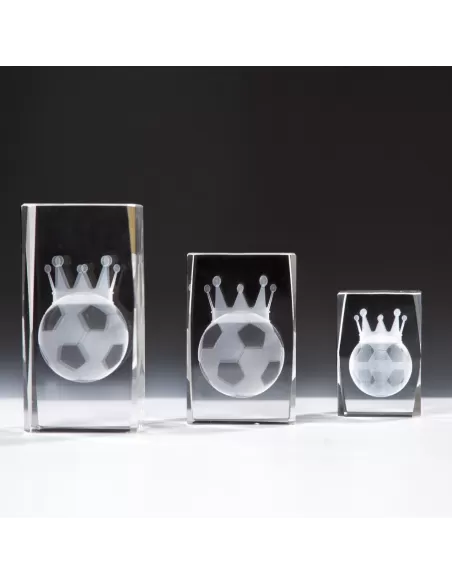 Glass 3D Football Award - Prizai.lt