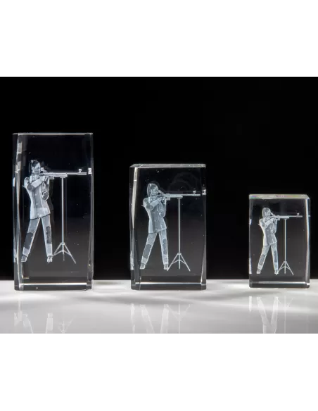 Glass 3D Shooting Sports Award - Prizai.lt