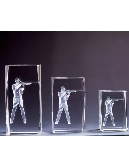Glass 3D Shooting Sports Award - Prizai.lt