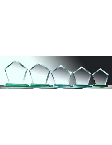 Glass trophy - Prizai.lt