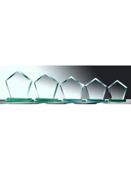 Glass trophy - Prizai.lt