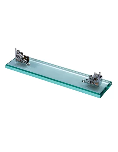 Glass award with decorated base - Prizai.lt