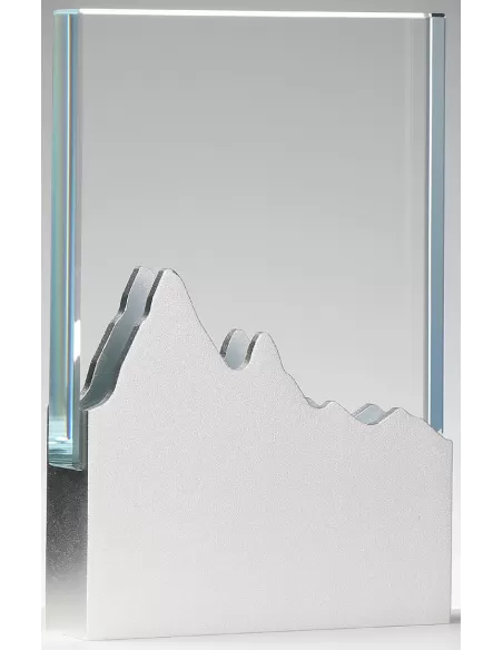 Glass award "mountains" - Prizai.lt