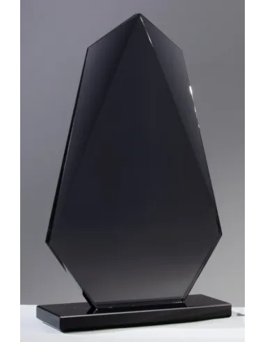 Black glass award - Prizai.lt