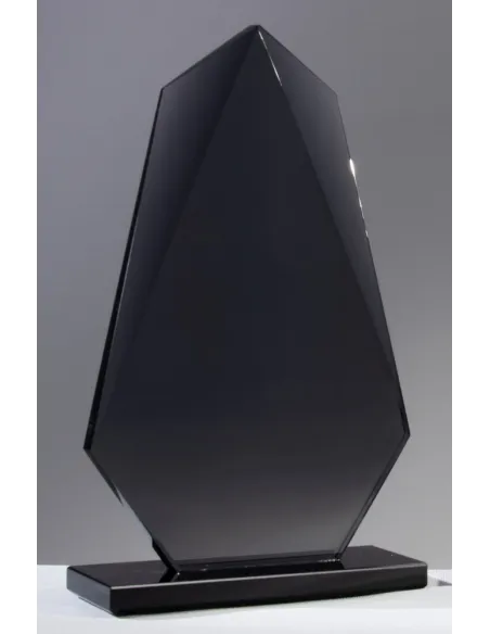 Black glass award - Prizai.lt