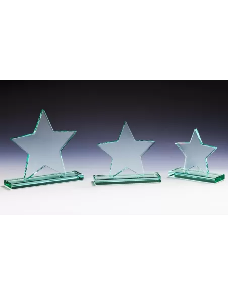Glass award STAR - Prizai.lt