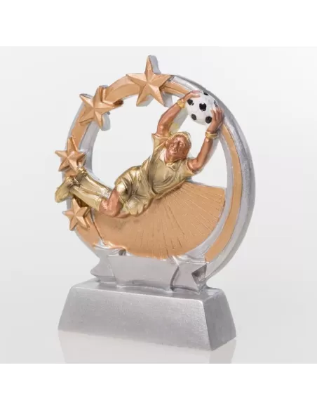 Women's football figurine - Prizai.lt